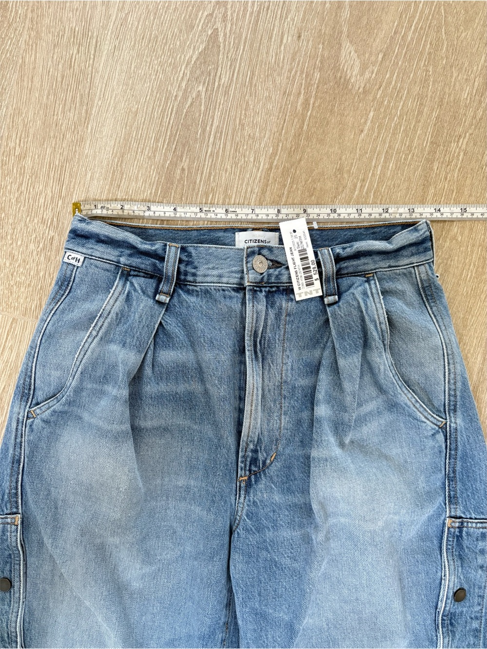 NWT Citizens Of Humanity Flight jeans, sz 25 - Picture 5 of 6